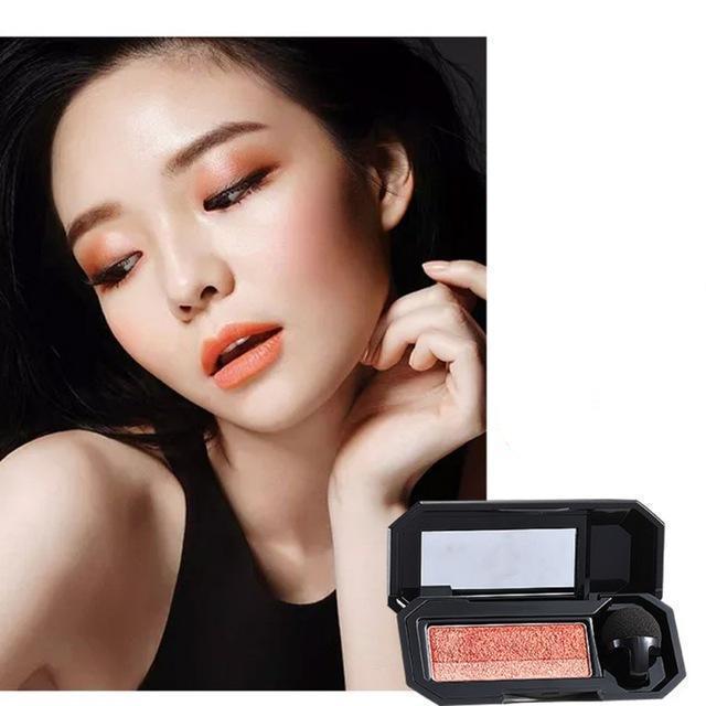 Gadgets d'Eve beauté Citrouille de pamplemousse Fard à Paupières Bicolore Parfait