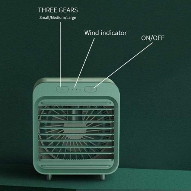 COLAIR™ : Mini Climatiseur à Eau Rechargeable Pour Garder son Intérieur Frais cet Été