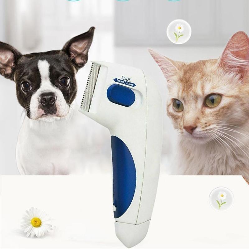 Gadgets d'Eve animaux de compagnie PUSPEN™: Peigne Electrique Anti-Puces pour Animaux